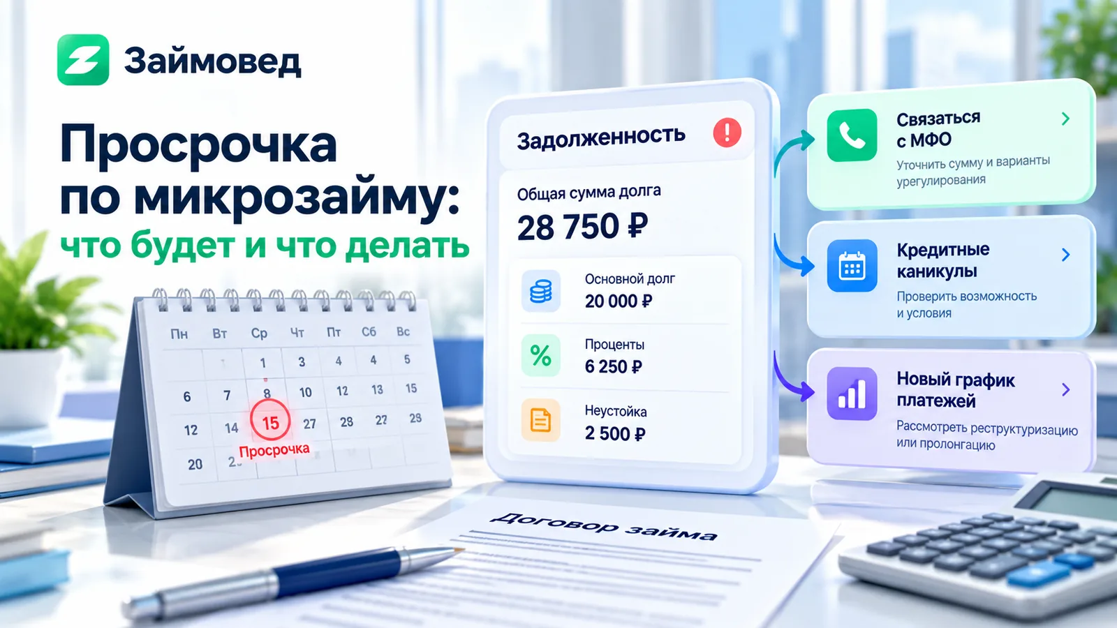 Просрочка по микрозайму — что делать и как проверить задолженность